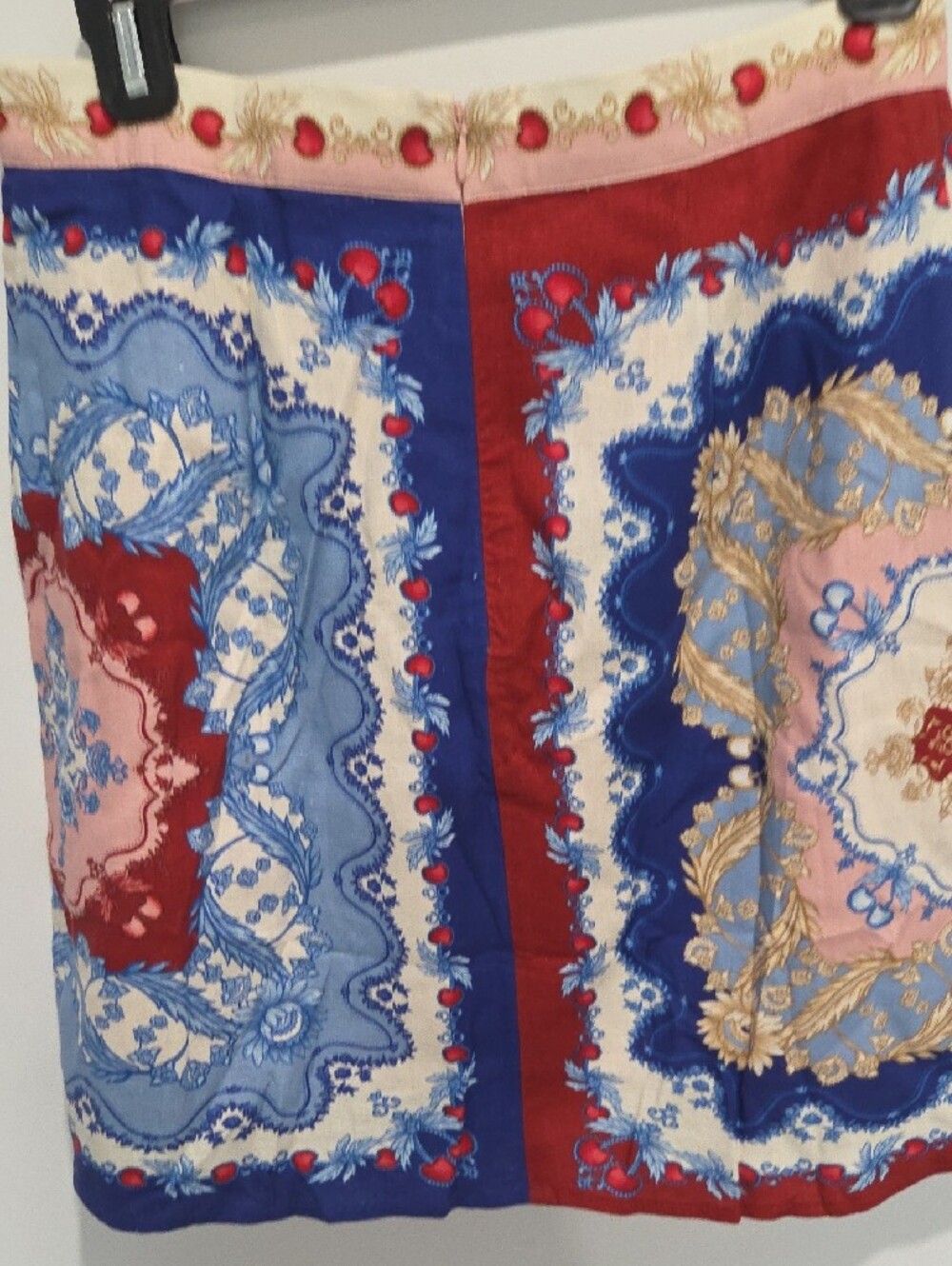Farm Rio Linen Wrap Mini Skirt - Picture 6 of 7